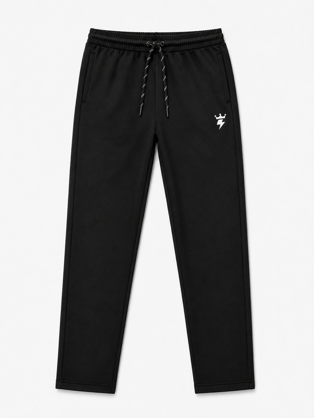 SWAGZAAR Men's Lycra Track Pants – Black