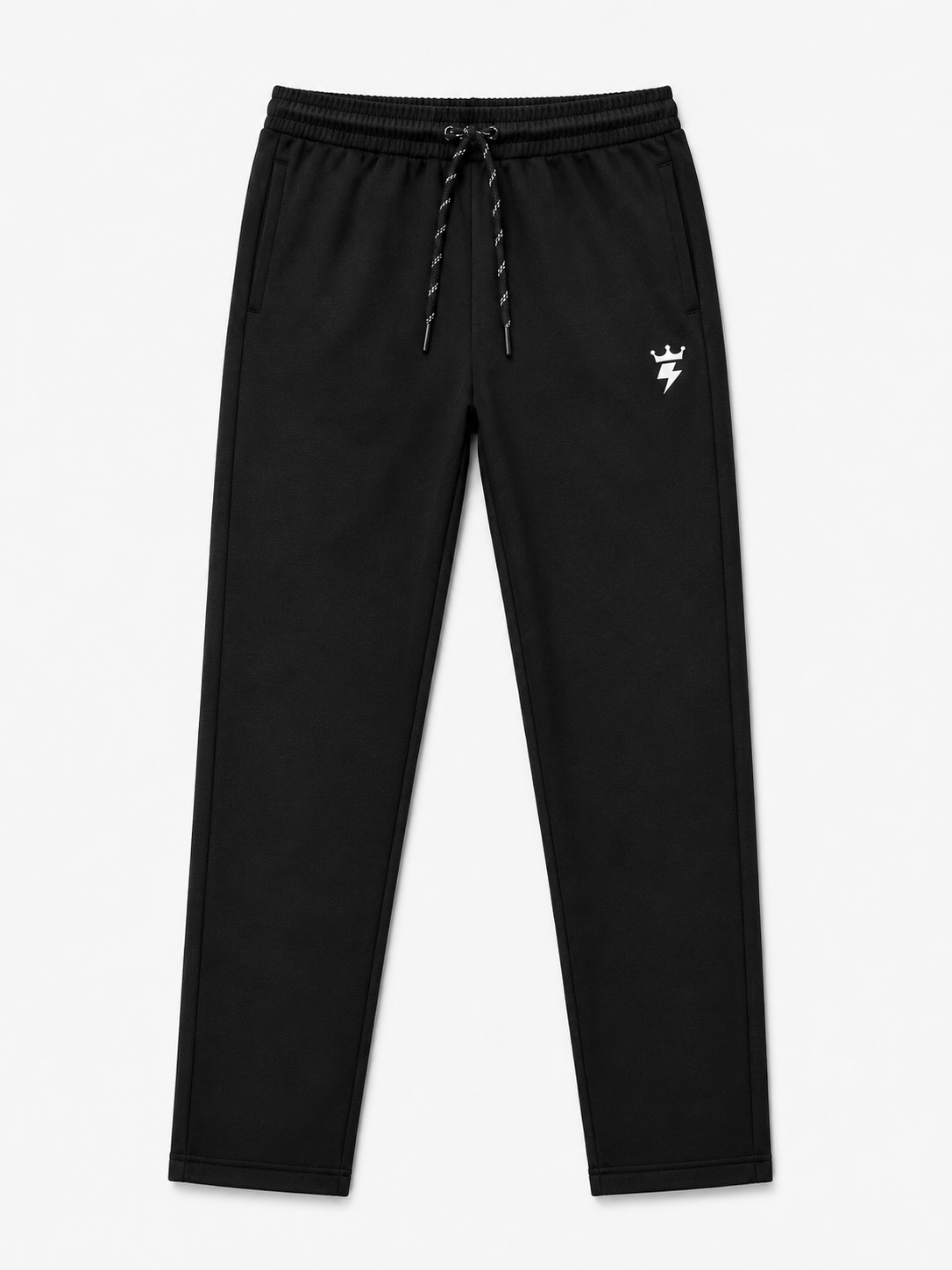 SWAGZAAR Men's Lycra Track Pants – Black