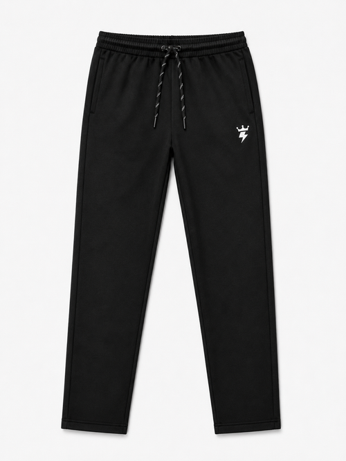 SWAGZAAR Men's Lycra Track Pants – Black