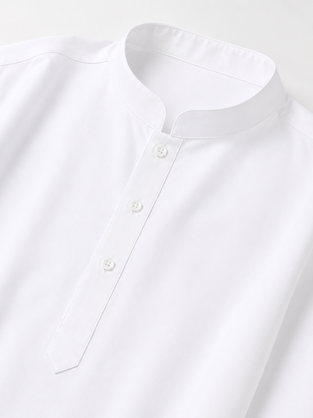 Premium White Cotton Blend Kurta for Men – Elegant Festive & Casual Wear