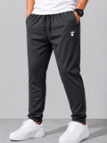 SWAGZAAR Men's Lycra Track Pants – Dark Grey