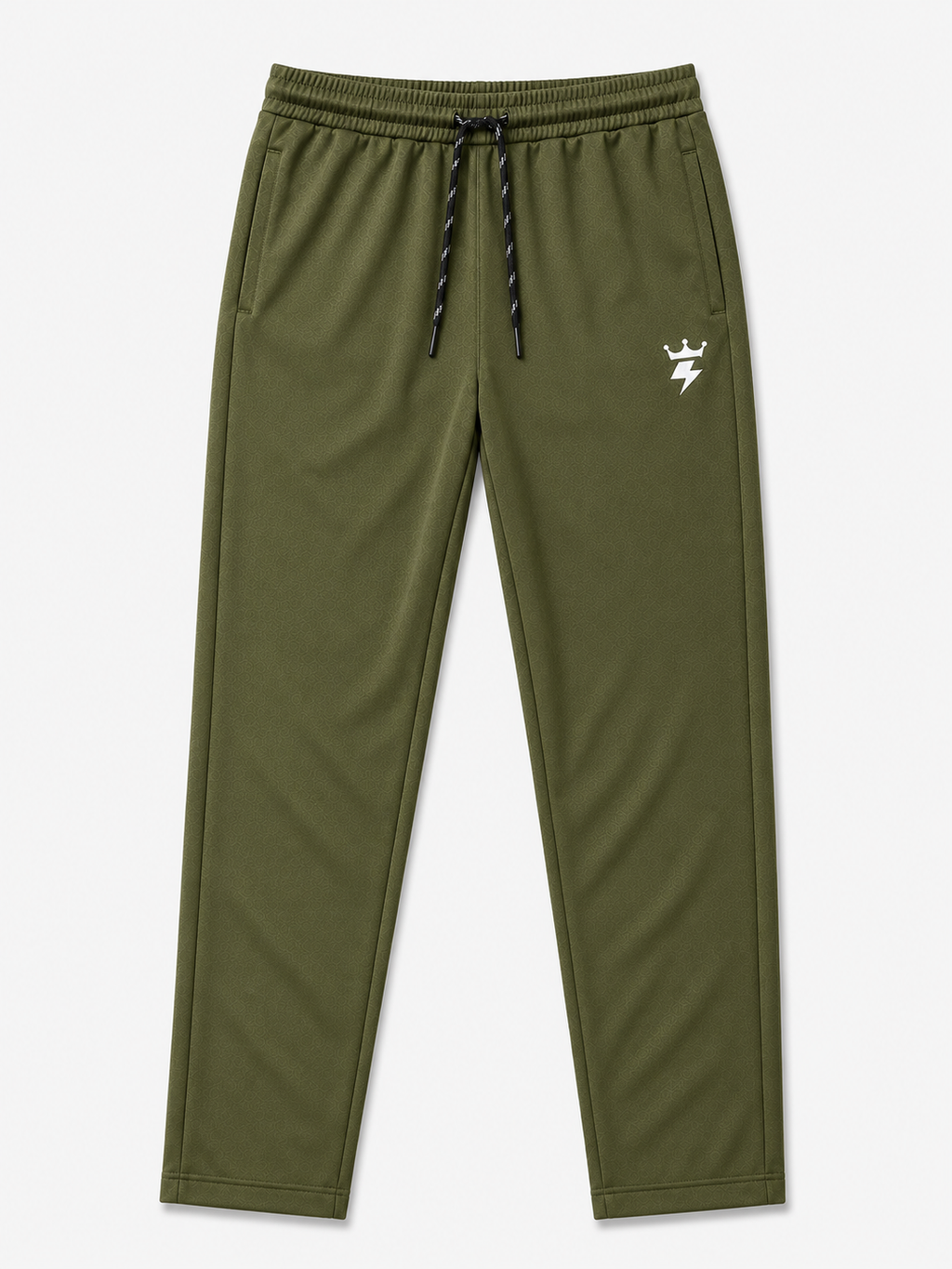 SWAGZAAR Men's Lycra Track Pants – Olive Green
