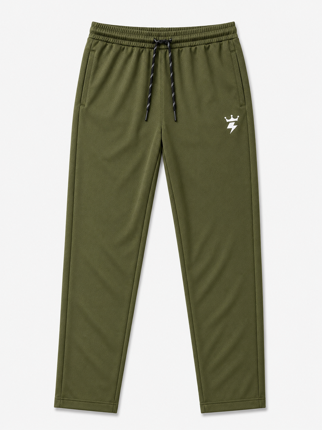 SWAGZAAR Men's Lycra Track Pants – Olive Green