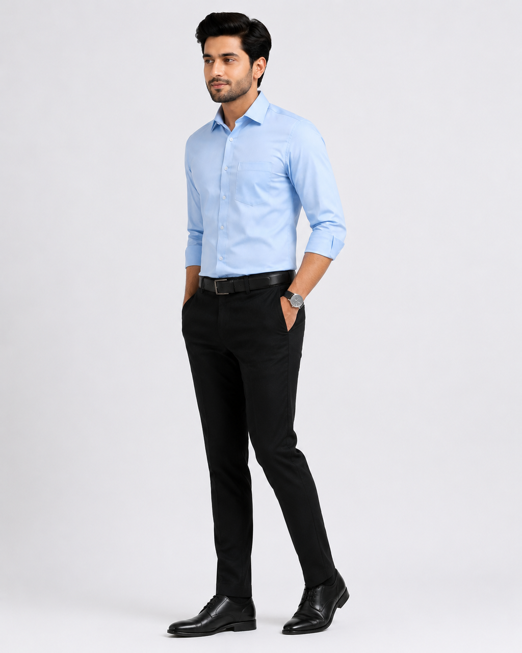 Men's Premium Cotton Oxford Button-Down Shirt