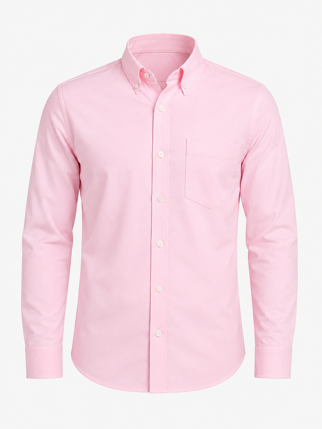 Men's Premium Cotton Oxford Button-Down Shirt