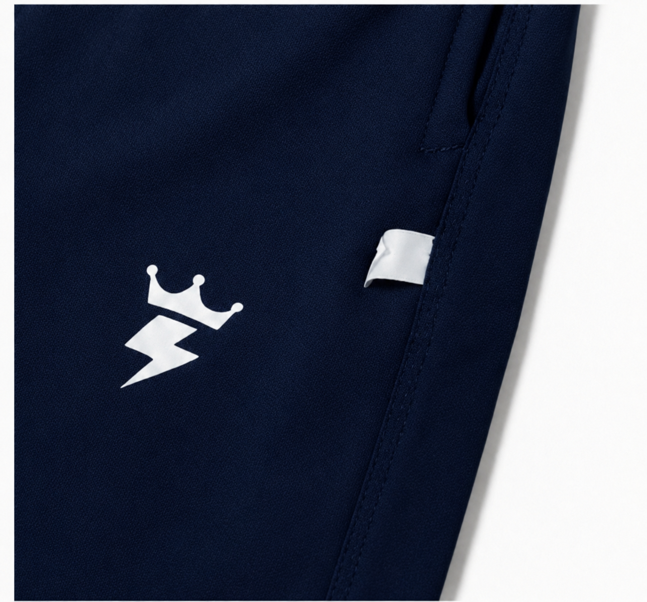SWAGZAAR Men's Lycra Track Pants – Drak Blue